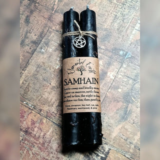 Samhain Ritual Candles - The Mystical Moon