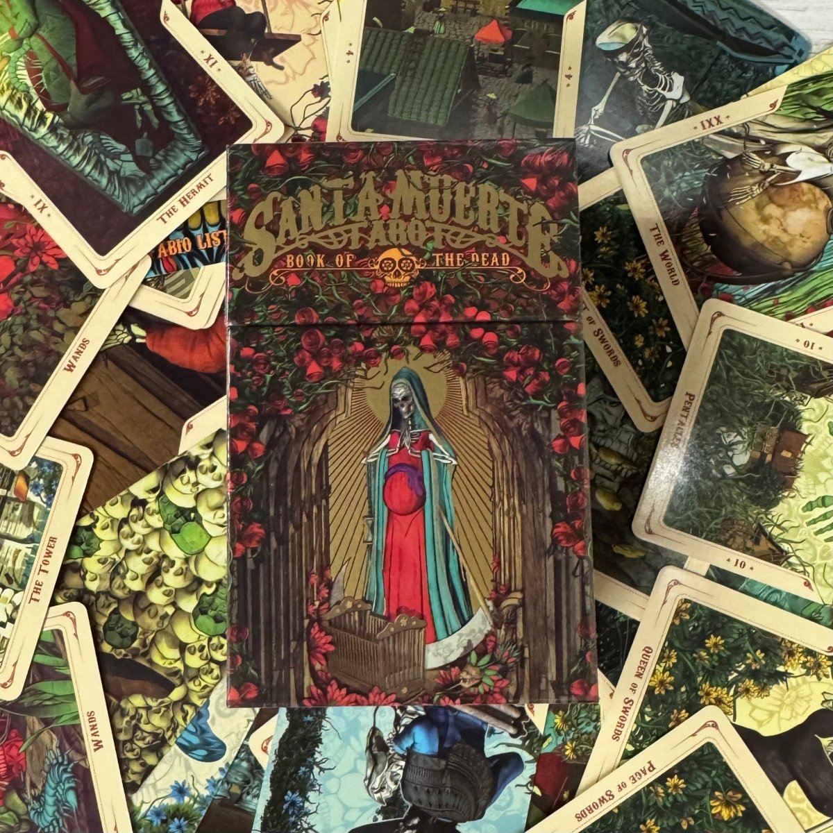 Santa Muerta Tarot by Fabio Listrani - The Mystical Moon Online Store