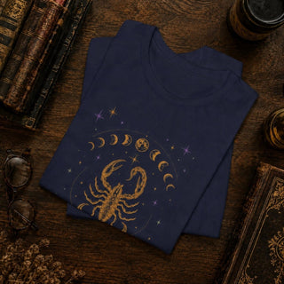 Scorpio Born to Transform Zodiac T-Shirt - The Mystical Moon