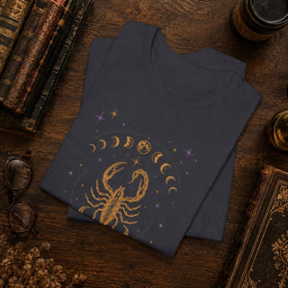 Scorpio Born to Transform Zodiac T-Shirt - The Mystical Moon