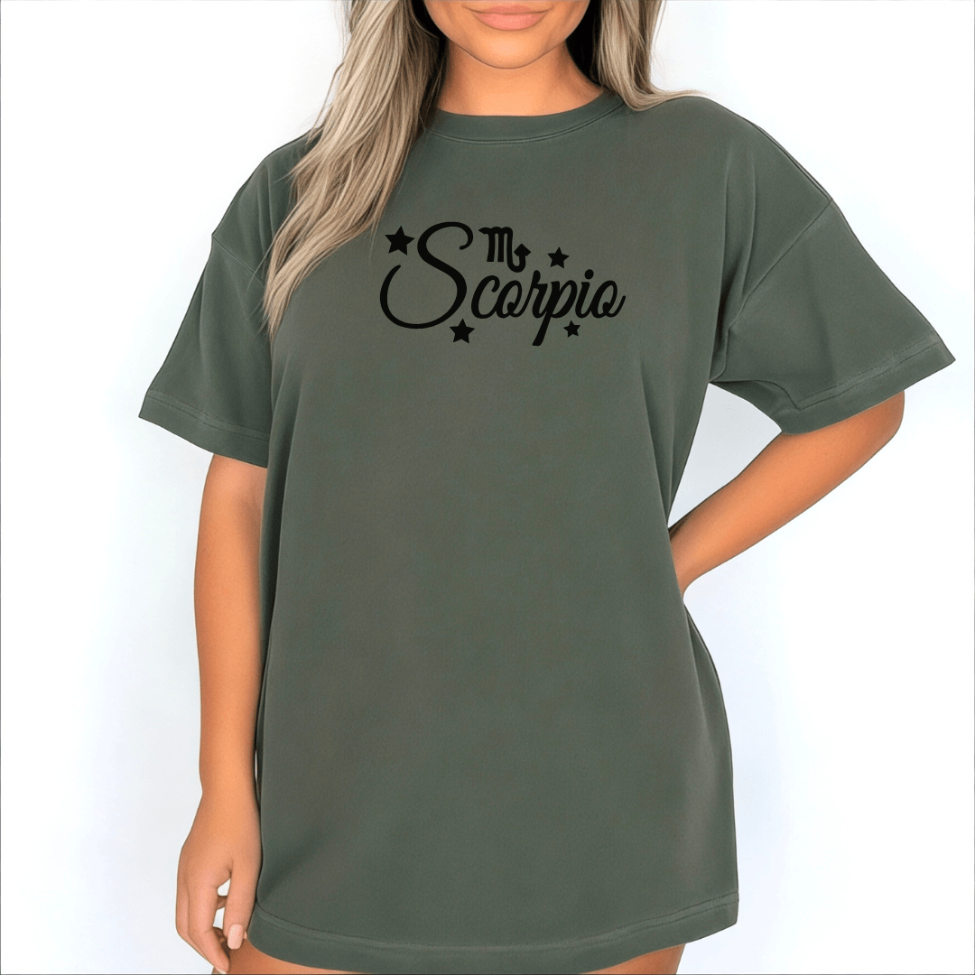 Scorpio Zodiac T-Shirt - The Mystical Moon Online Store