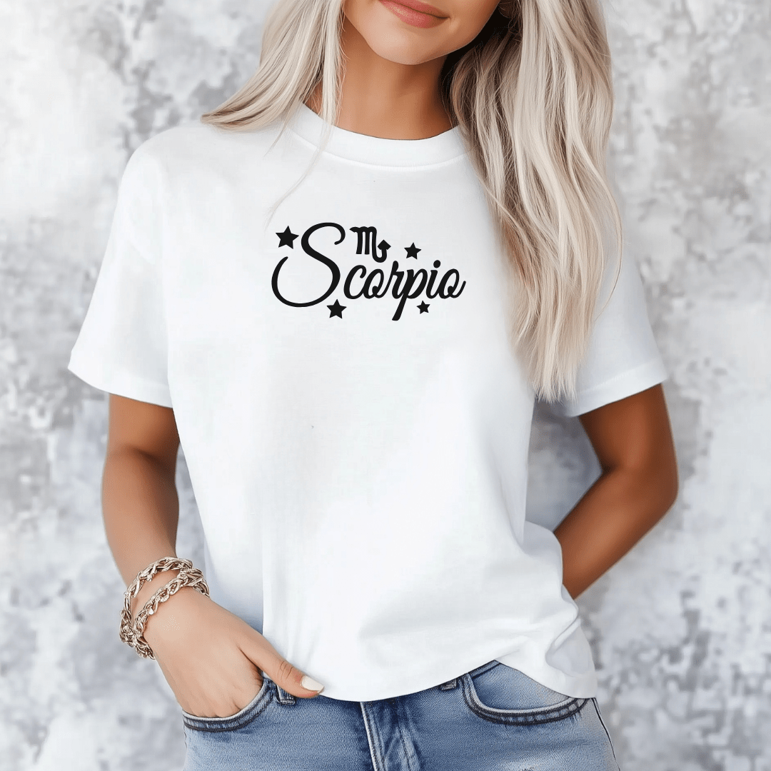 Scorpio Zodiac T-Shirt - The Mystical Moon Online Store