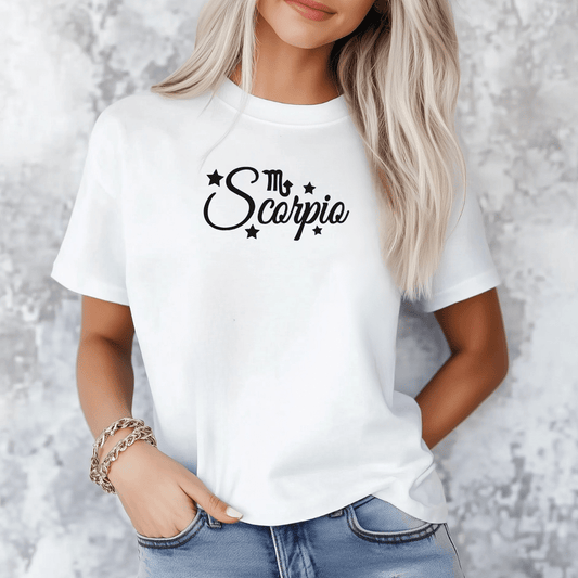 Scorpio Zodiac T-Shirt - The Mystical Moon Online Store