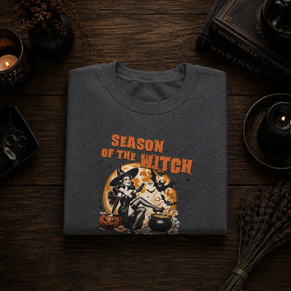Season of the Witch Sweatshirt – Embrace the Magic of Fall - The Mystical Moon