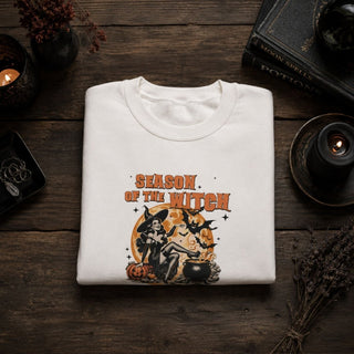 Season of the Witch Sweatshirt – Embrace the Magic of Fall - The Mystical Moon