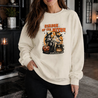 Season of the Witch Sweatshirt – Embrace the Magic of Fall - The Mystical Moon