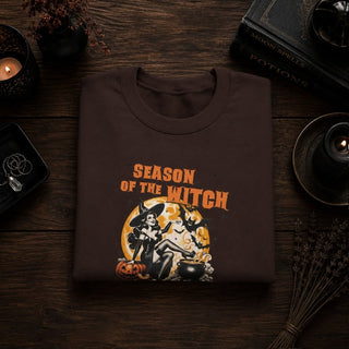 Season of the Witch Sweatshirt – Embrace the Magic of Fall - The Mystical Moon