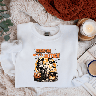 Season of the Witch Sweatshirt – Embrace the Magic of Fall - The Mystical Moon Online Store