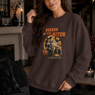 Season of the Witch Sweatshirt – Embrace the Magic of Fall - The Mystical Moon