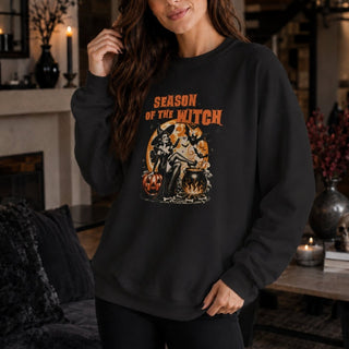 Season of the Witch Sweatshirt – Embrace the Magic of Fall - The Mystical Moon