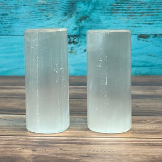 Selenite Harmonizer Set of 2 – Energy Alignment Tools - The Mystical Moon Online Store