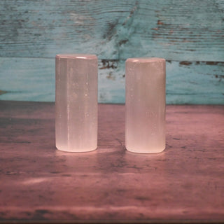 Selenite Harmonizer Set of 2 – Energy Alignment Tools - The Mystical Moon Online Store