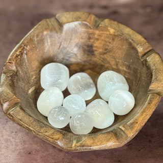 Selenite Tumbled Crystal - The Mystical Moon Online Store