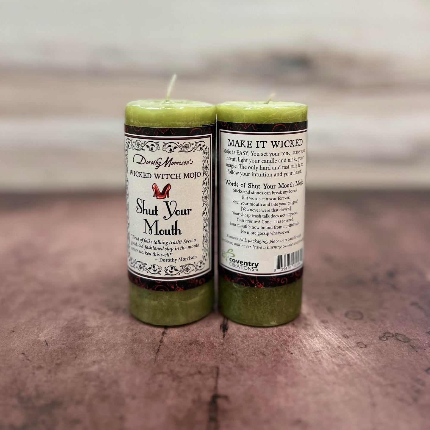 Shut Your Mouth Candle - The Mystical Moon Online Store
