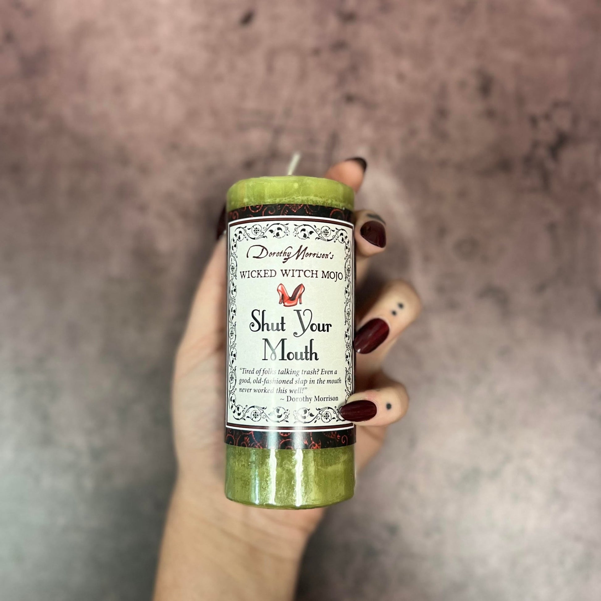 Shut Your Mouth Candle - The Mystical Moon Online Store
