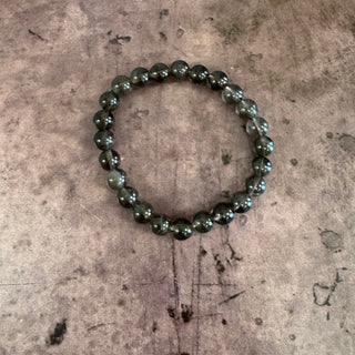 Smoky Quartz Beaded Bracelet 8mm - The Mystical Moon Online Store
