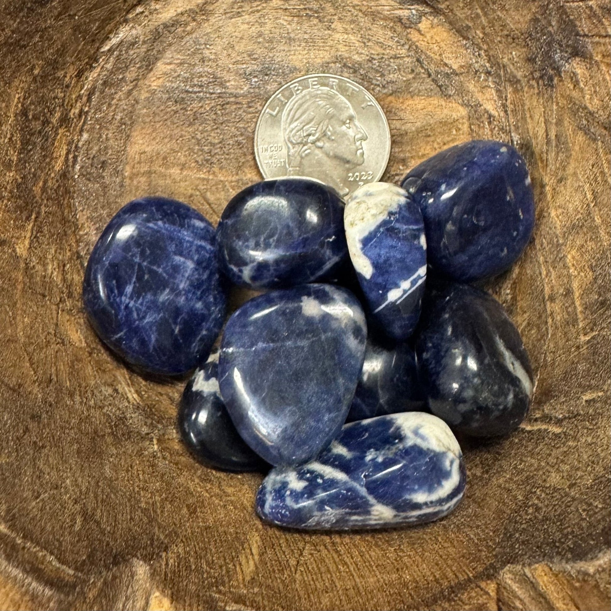 Sodalite Tumbled Crystal - The Mystical Moon Online Store