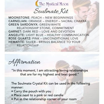 Soulmate Crystal Kit - The Mystical Moon Online Store