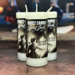 Spirit Shield Limited Edition Ghost Candle - The Mystical Moon Online Store