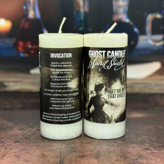 Spirit Shield Limited Edition Ghost Candle - The Mystical Moon Online Store
