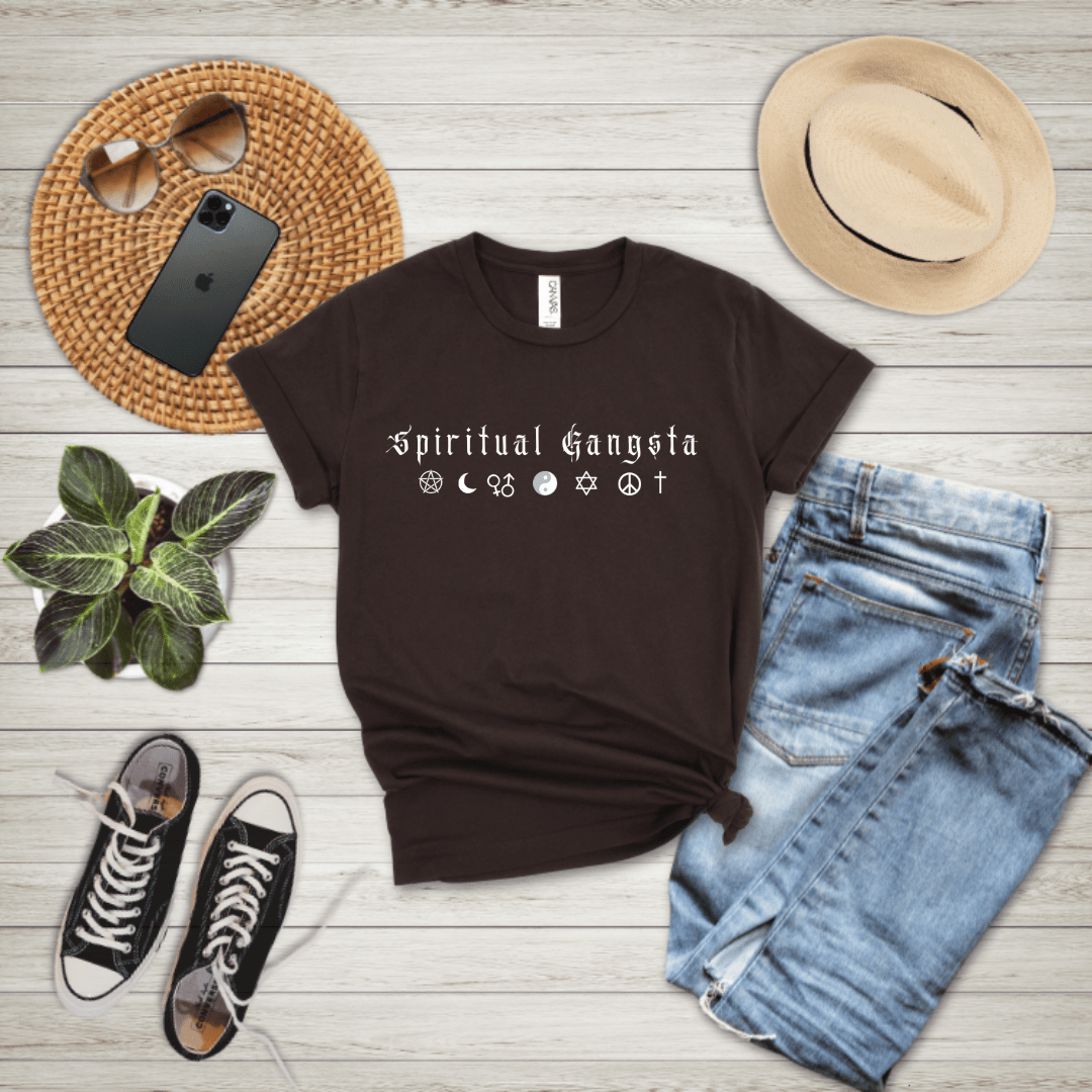 Spiritual Gangsta T-Shirt - The Mystical Moon Online Store