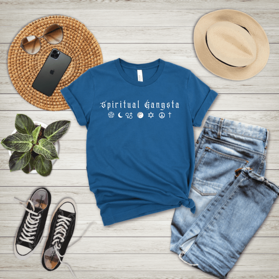 Spiritual Gangsta T-Shirt - The Mystical Moon Online Store