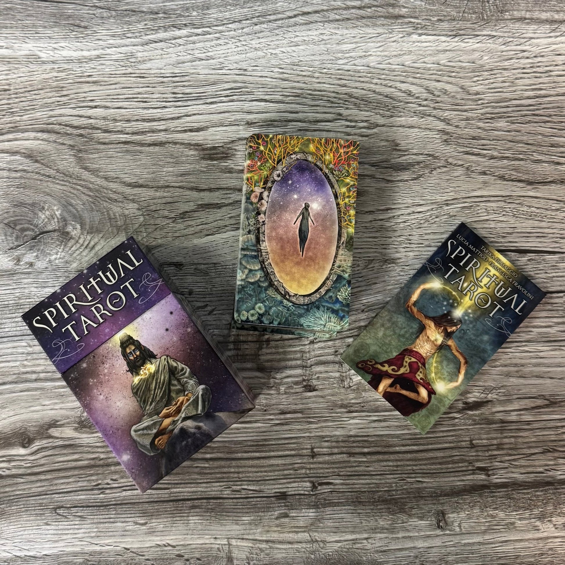 Spiritual Tarot Deck by Cristina Tarika di Maggio, Lucia Mattioli, Francesca Fravolini - The Mystical Moon Online Store