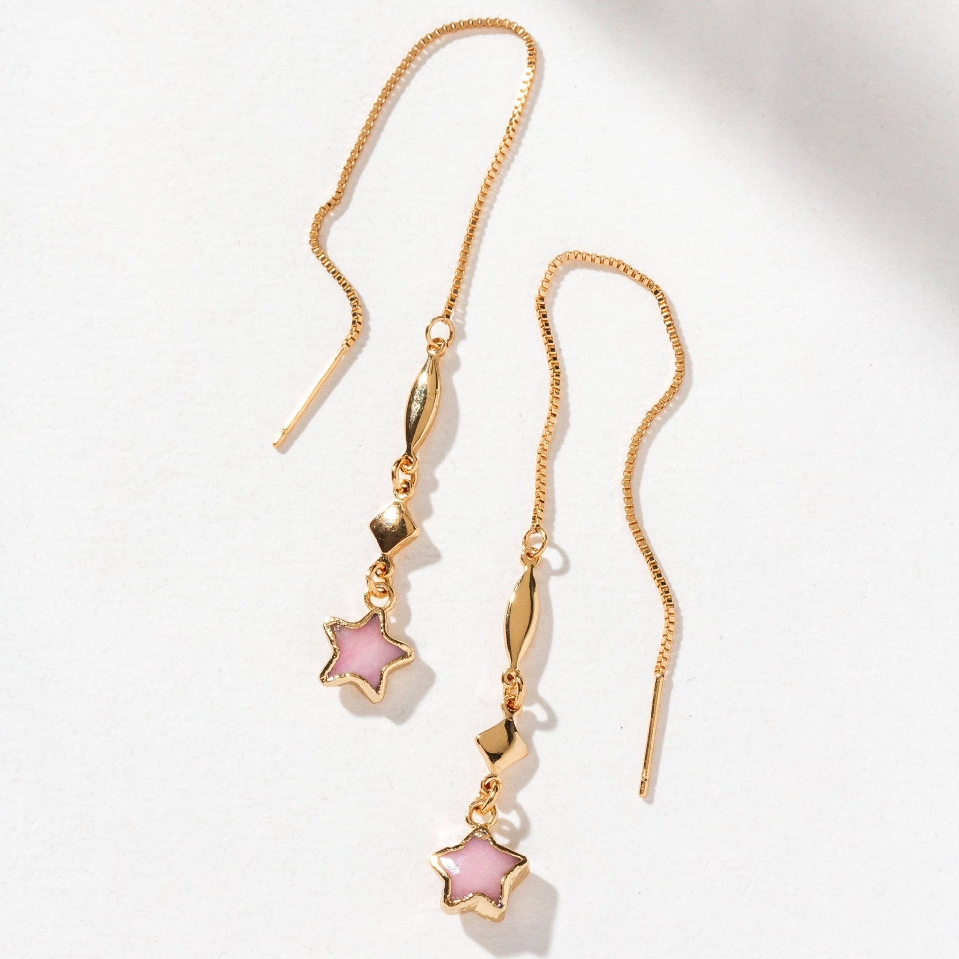 Stella Dolce Threader Earring - Peruvian Opal - The Mystical Moon Online Store