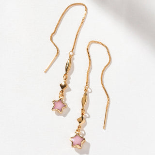 Stella Dolce Threader Earring - Peruvian Opal - The Mystical Moon Online Store