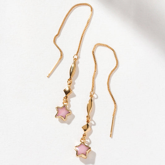 Stella Dolce Threader Earring - Peruvian Opal - The Mystical Moon Online Store