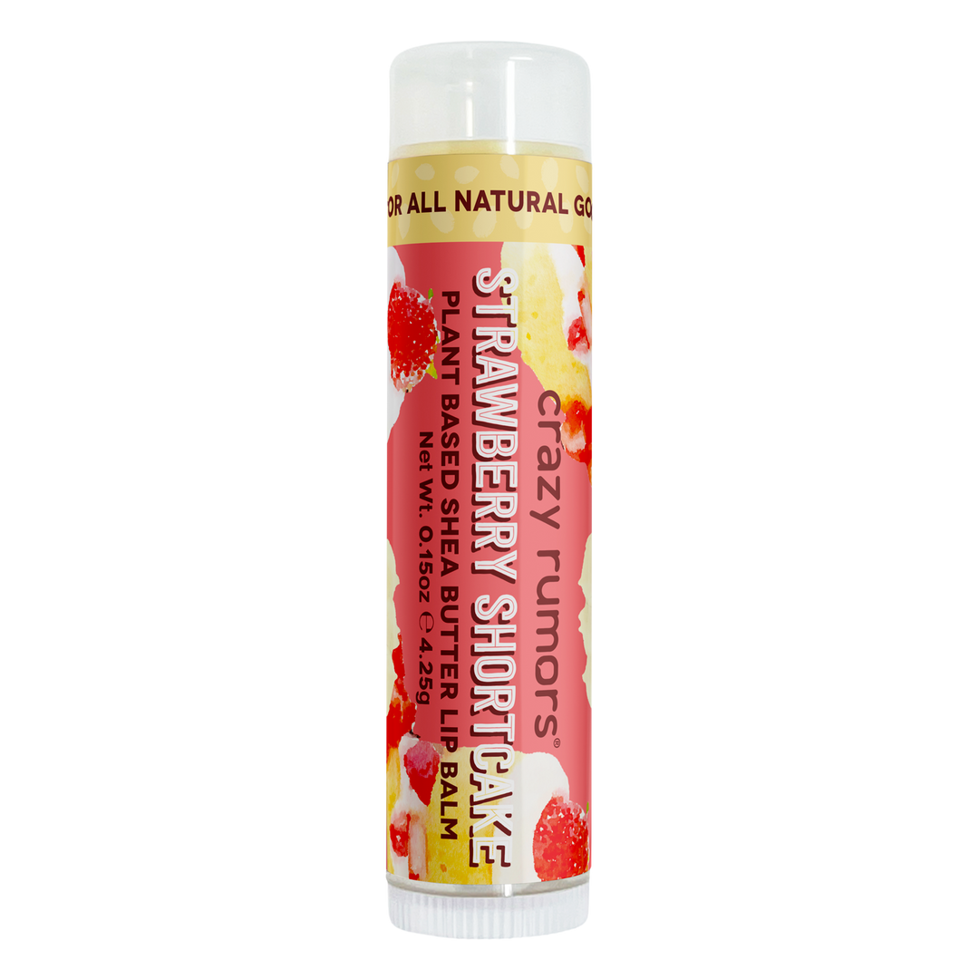 strawberry lip balm organic lip balm