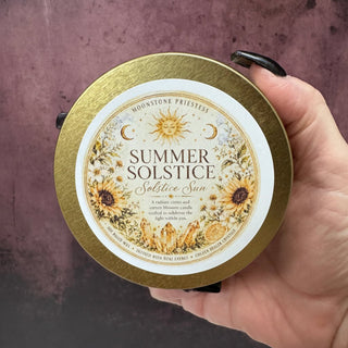 Summer Solstice Candle | Moonstone Priestess - The Mystical Moon Online Store
