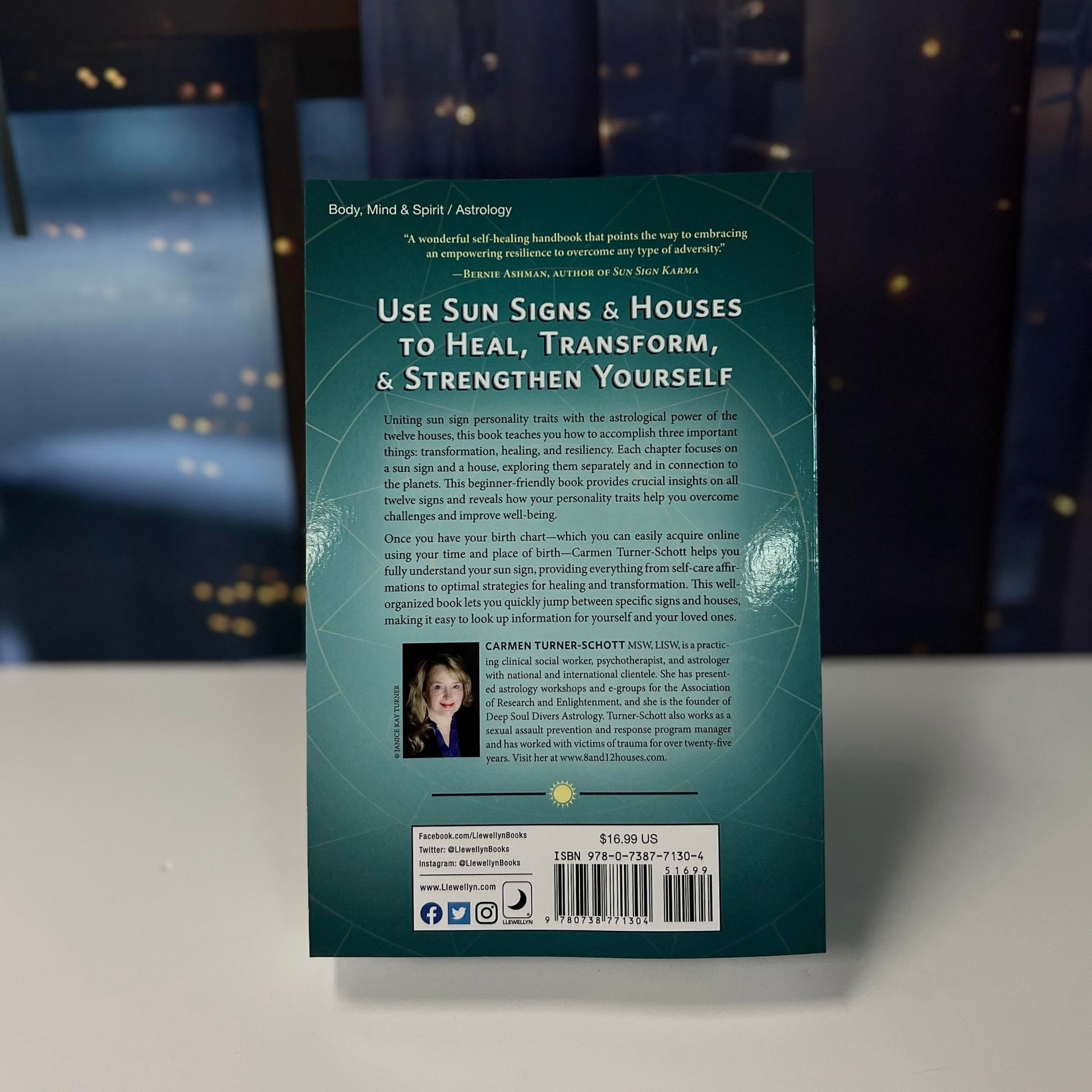 Sun Signs, Houses & Healing: Build Resilience & Transform Your Life through Astrology by Carmen Turner - Schott - The Mystical Moon Online Store