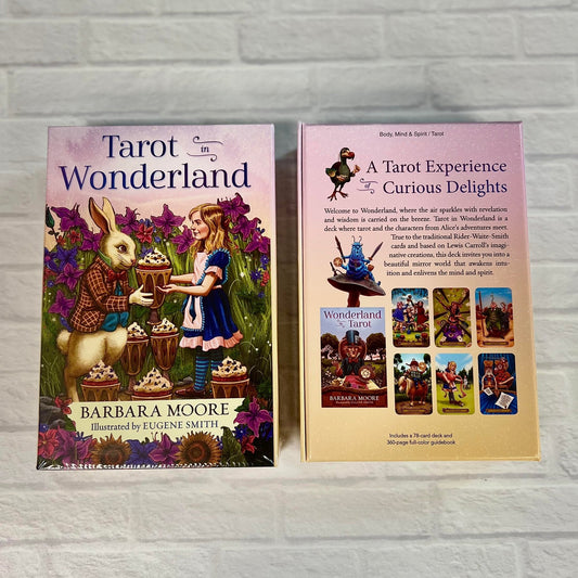Tarot in Wonderland by Barbara Moore (Illustrated by Eugene Smith) - The Mystical Moon Online Store