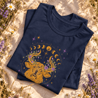 Taurus Rooted in Magic Zodiac Tee - The Mystical Moon