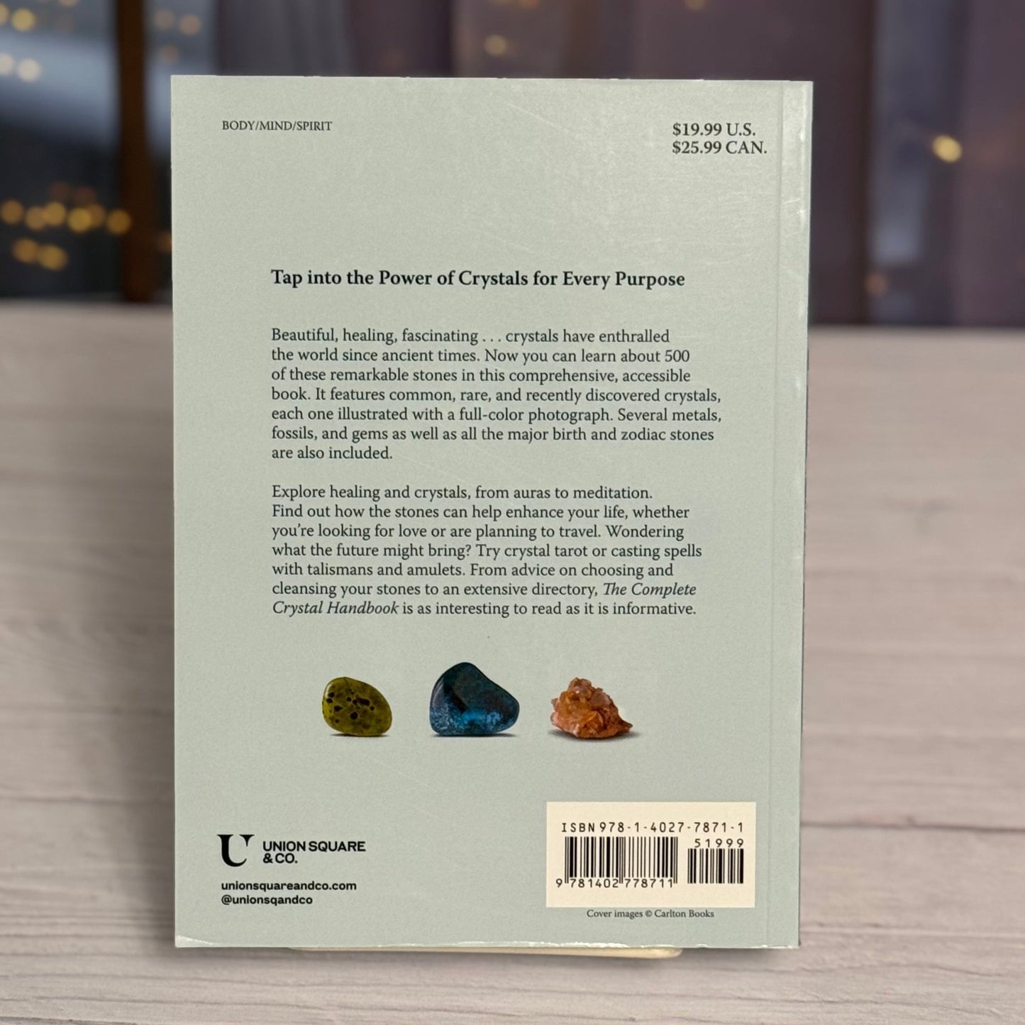 The Complete Crystal Handbook By Cassandra Eason - The Mystical Moon Online Store
