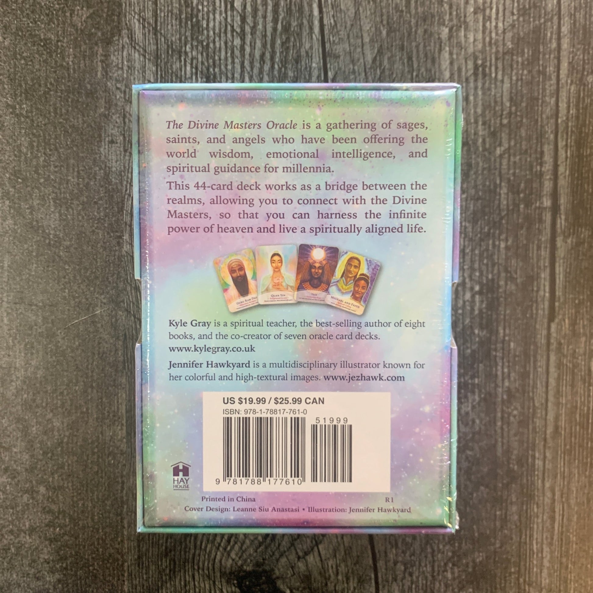 The Divine Masters Oracle A 44 - Card Deck and Guidebook Author Kyle Gray - The Mystical Moon Online Store