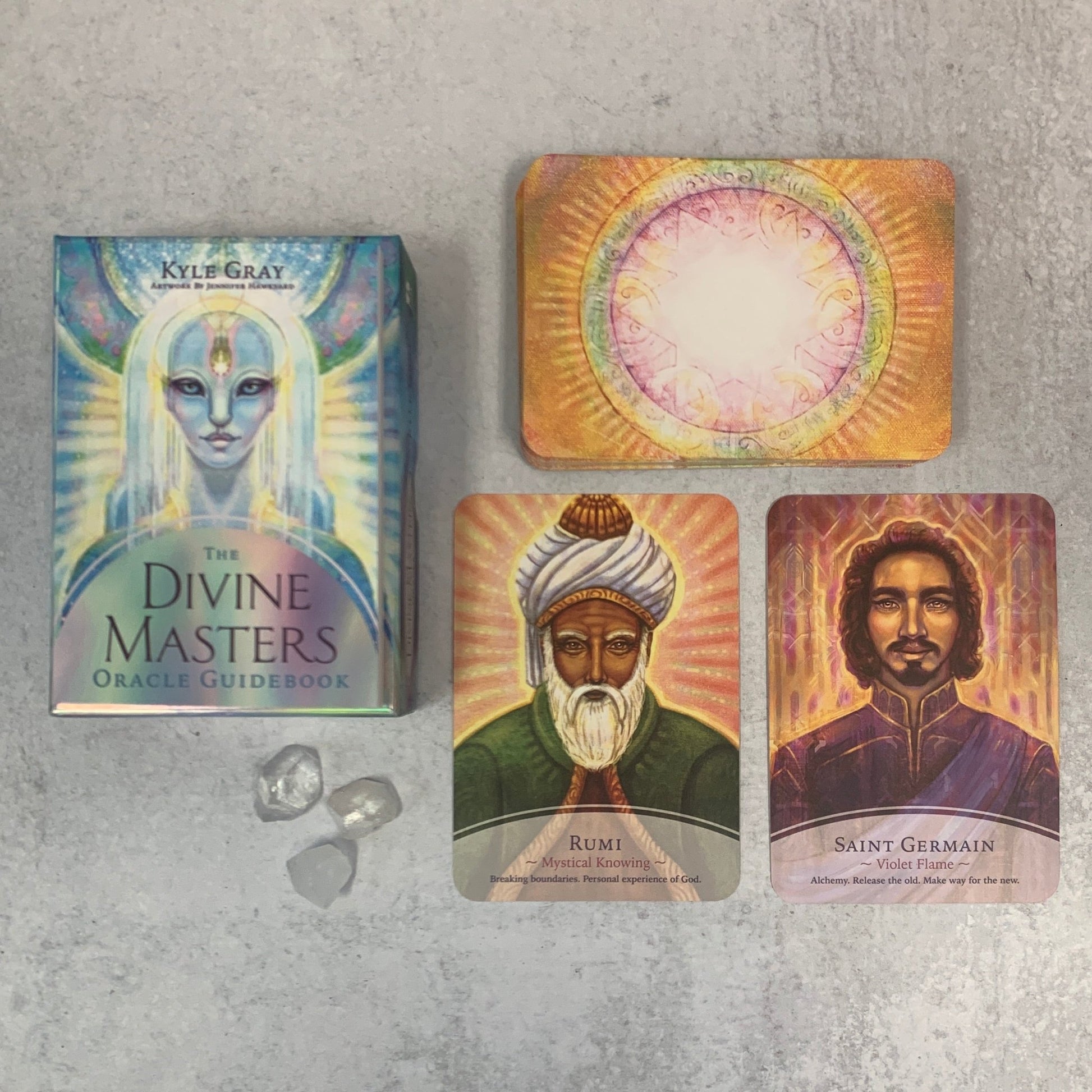 The Divine Masters Oracle A 44 - Card Deck and Guidebook Author Kyle Gray - The Mystical Moon Online Store