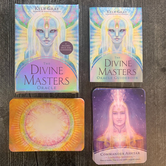 The Divine Masters Oracle A 44 - Card Deck and Guidebook Author Kyle Gray - The Mystical Moon Online Store
