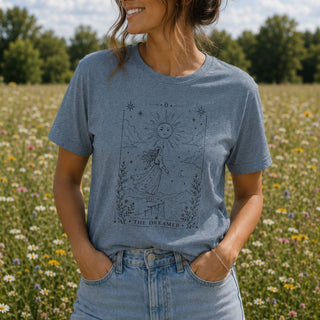 The Dreamer Tarot T-Shirt - The Mystical Moon