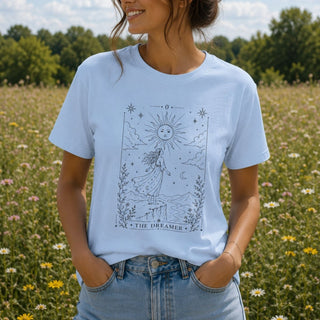 The Dreamer Tarot T-Shirt - The Mystical Moon