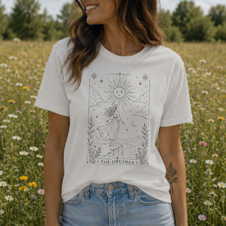 The Dreamer Tarot T-Shirt - The Mystical Moon