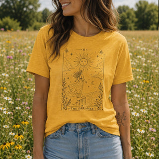 The Dreamer Tarot T-Shirt - The Mystical Moon