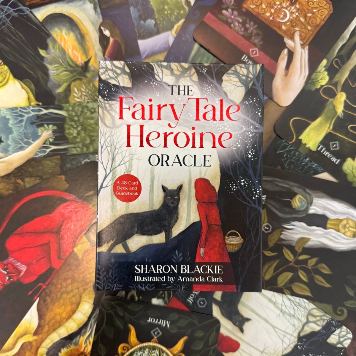 The Fairy Tale Heroine Oracle: A 48 - Card Deck and Guidebook by Sharon Blackie - The Mystical Moon Online Store