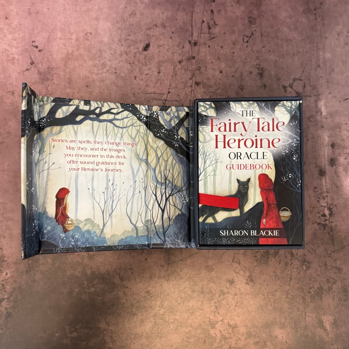 The Fairy Tale Heroine Oracle: A 48 - Card Deck and Guidebook by Sharon Blackie - The Mystical Moon Online Store