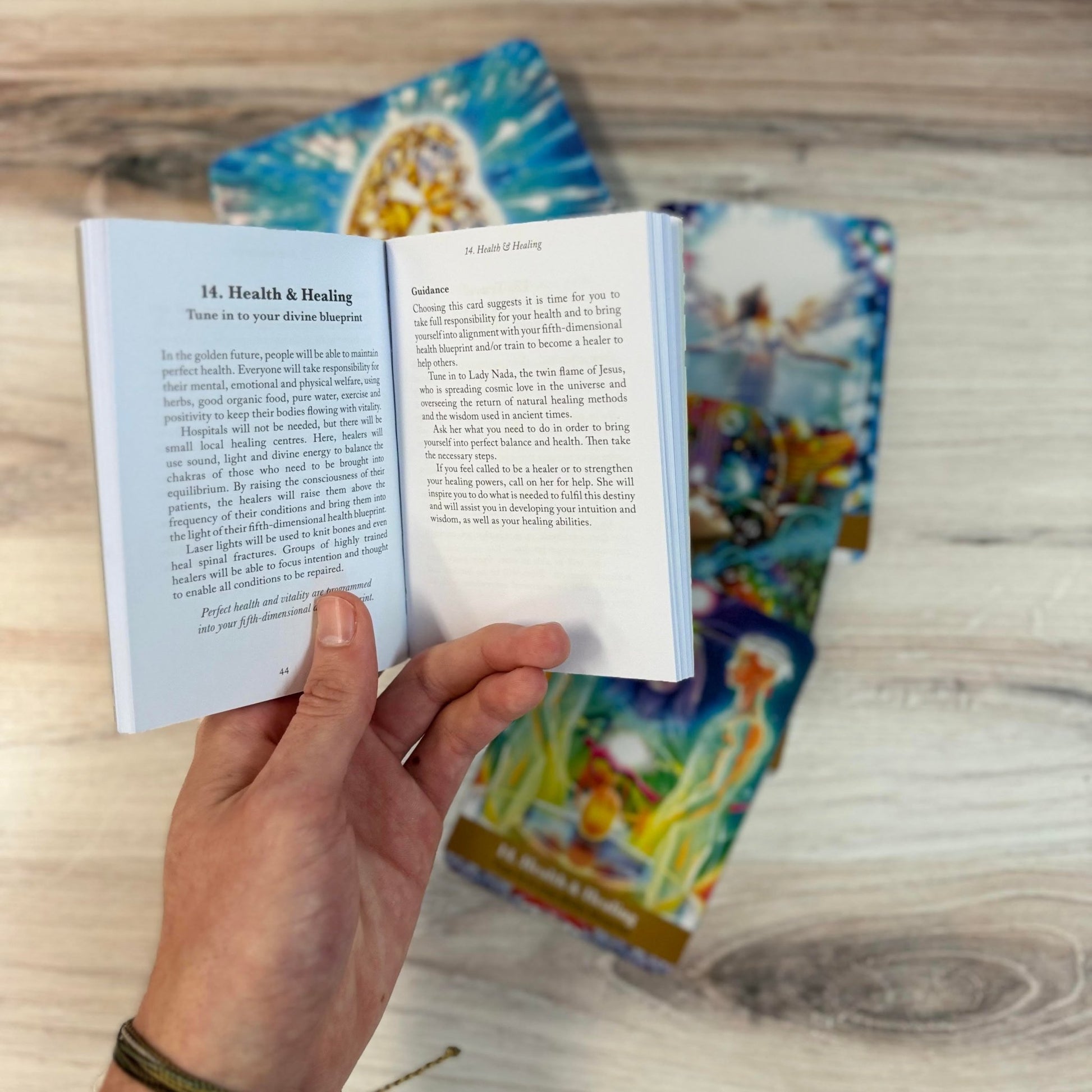 The Golden Future Oracle: A 44 - Card Deck and Guidebook by Diana Cooper - The Mystical Moon Online Store