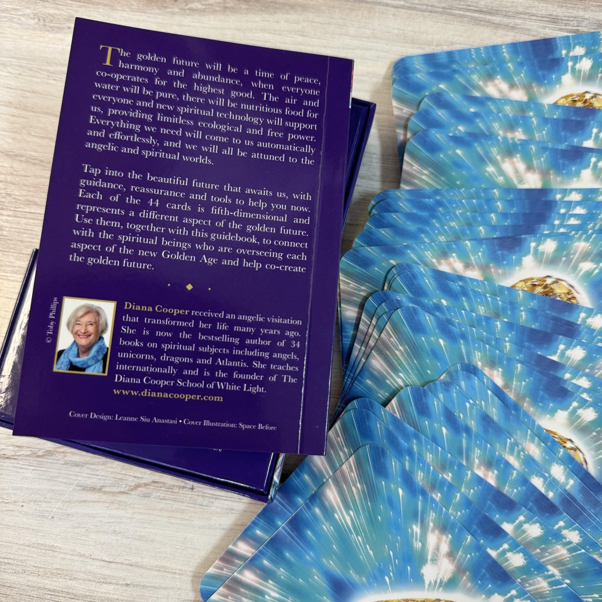 The Golden Future Oracle: A 44 - Card Deck and Guidebook by Diana Cooper - The Mystical Moon Online Store