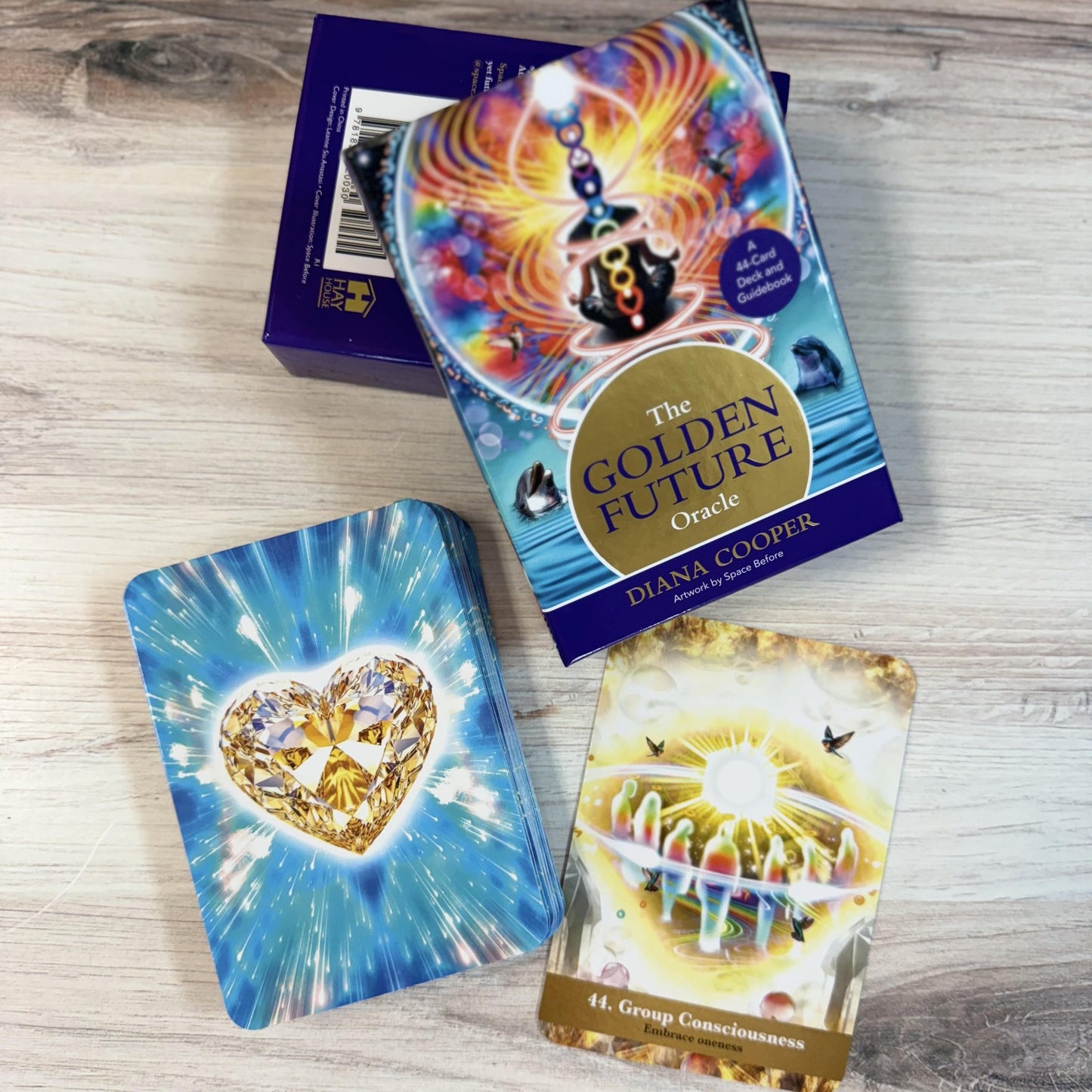 The Golden Future Oracle: A 44 - Card Deck and Guidebook by Diana Cooper - The Mystical Moon Online Store