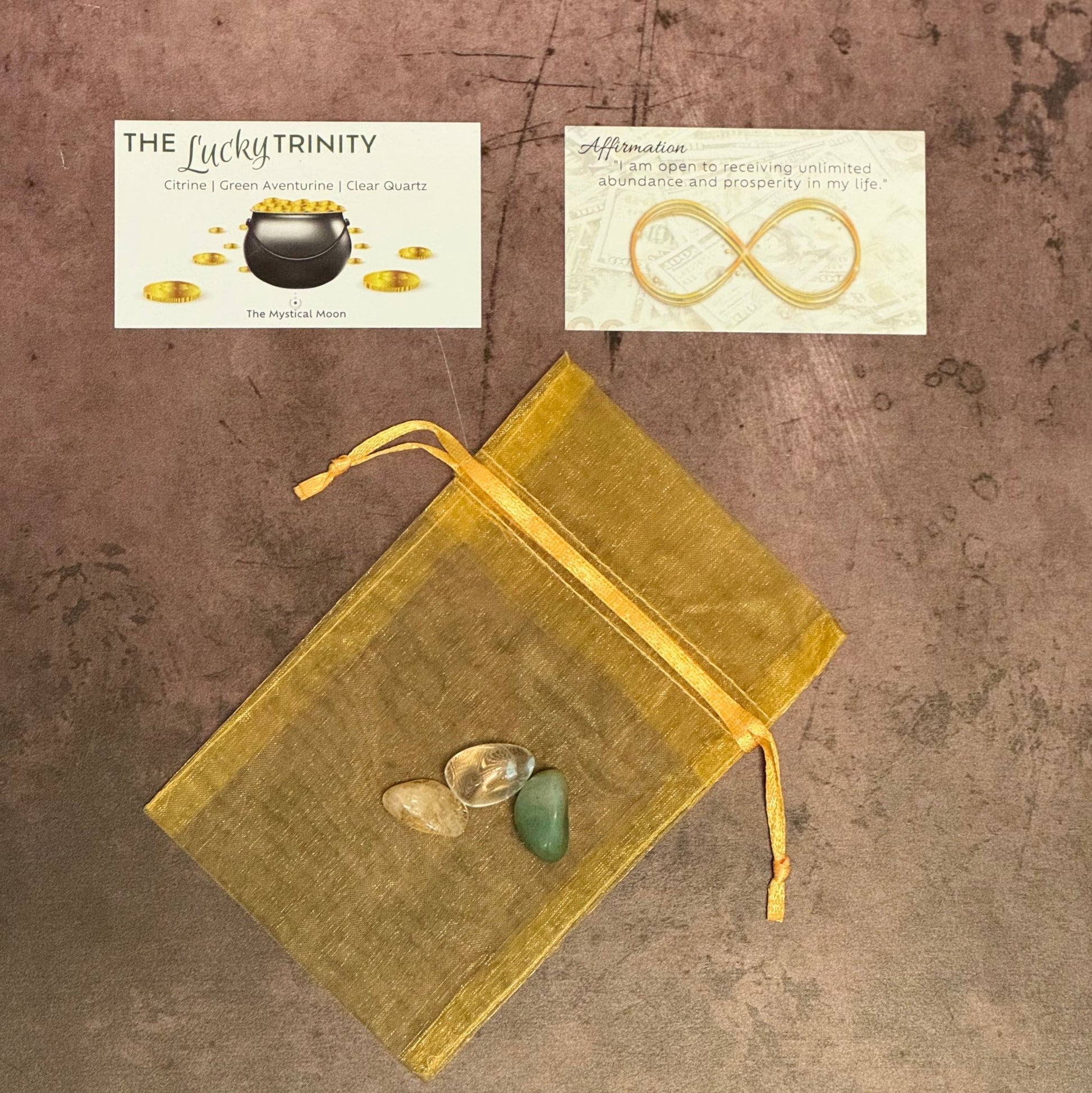 The Lucky Trinity Crystal Money Kit - The Mystical Moon Online Store