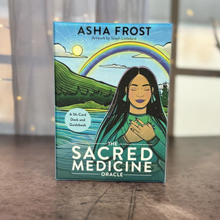 The Sacred Medicine Oracle: A 56 - Card Deck and Guidebook By Asha Frost - The Mystical Moon Online Store